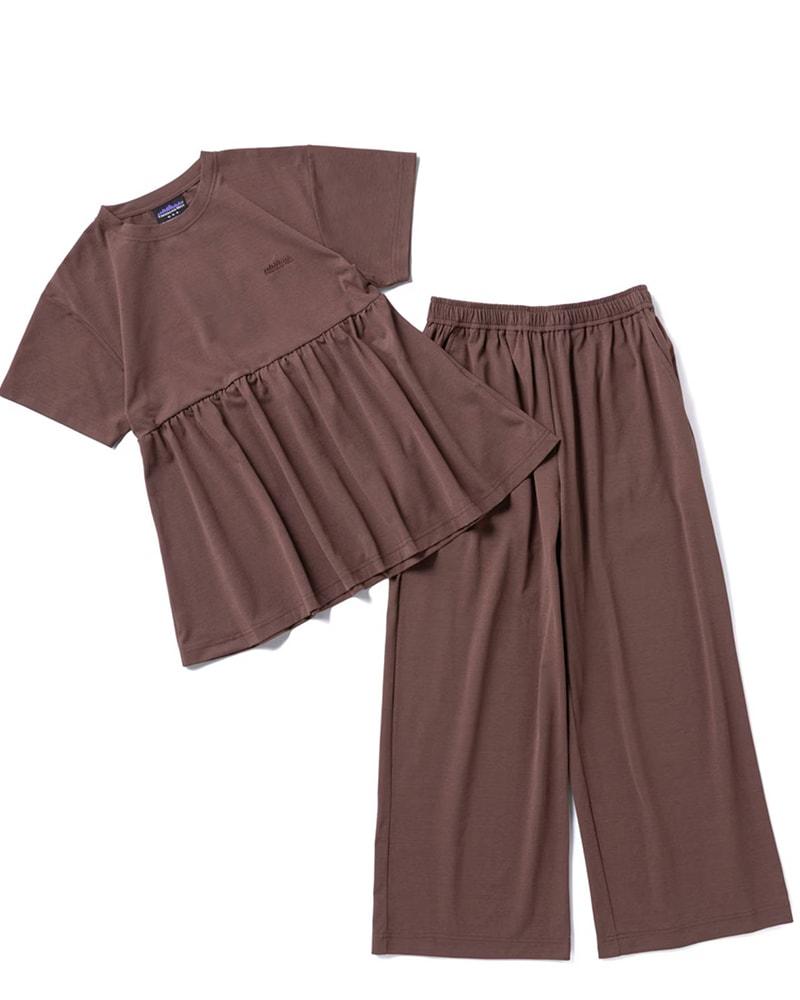 【新品・未使用】サルセーションウェア ハーレムパンツ Mサイズ ダークブラウン 1_000000008337.jpg?1780557227