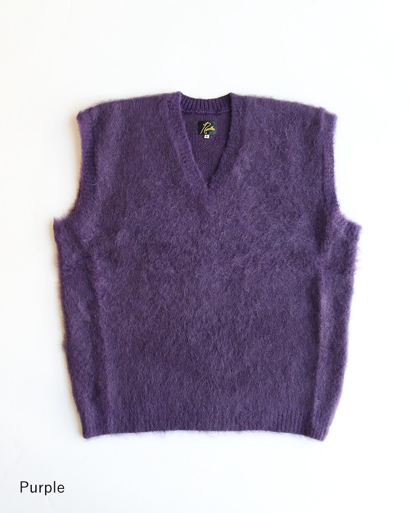NEEDLES Mohair Knit Vest RW359 / ニードルズ モヘアニットベスト