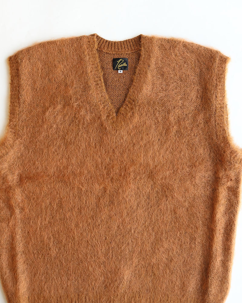 NEEDLES Mohair Knit Vest RW359 / ニードルズ モヘアニットベスト