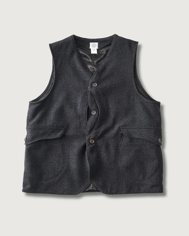 【美品】ポストオーバーオールズ　ロイヤルトラベラー ポストオーバーオールズ ロイヤルトラベラーベストの買取 | 古着