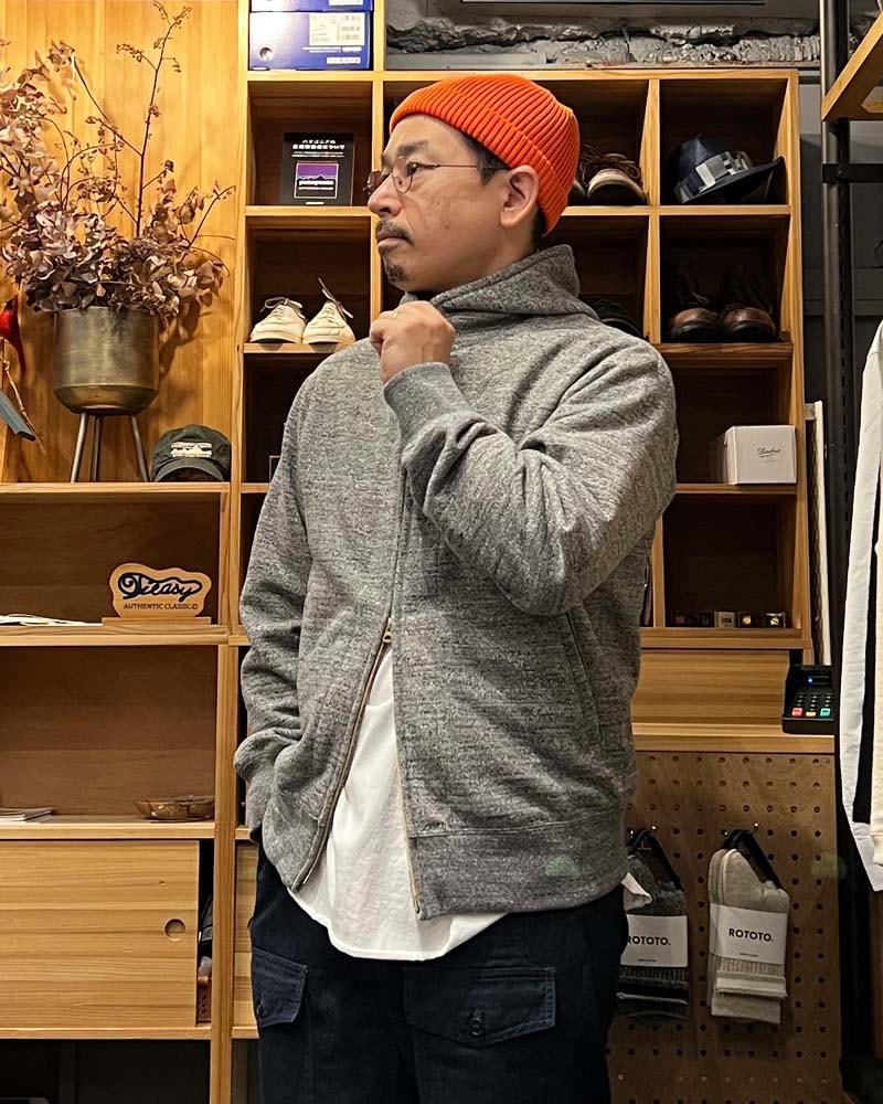 JACKMAN GG Sweat Parka JM7577 / ジャックマン GGスウェットパーカー