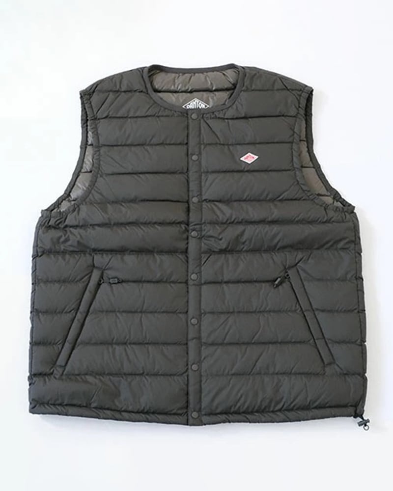 DANTONダントンVネックベスト インナーダウンベスト ◯DANTON [ダントン] W/INNER DOWN VEST V ダウンベスト [JD