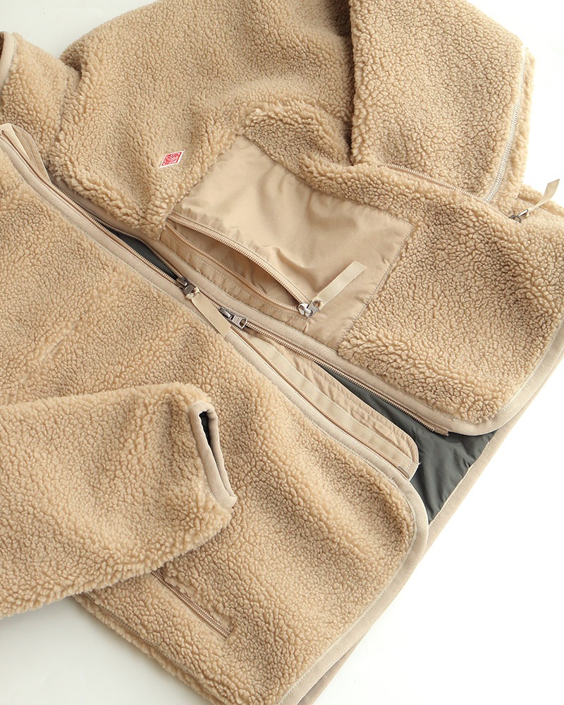 DANTON WOMEN'S INSULATION STAND COLLAR BOA JACKET #DT-A0194 LBA