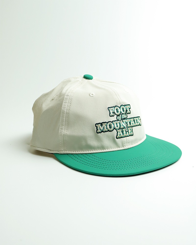 TACOMA FUJI RECORDS FOOT OF THE MOUNTAIN ALE LOGO CAP designed by