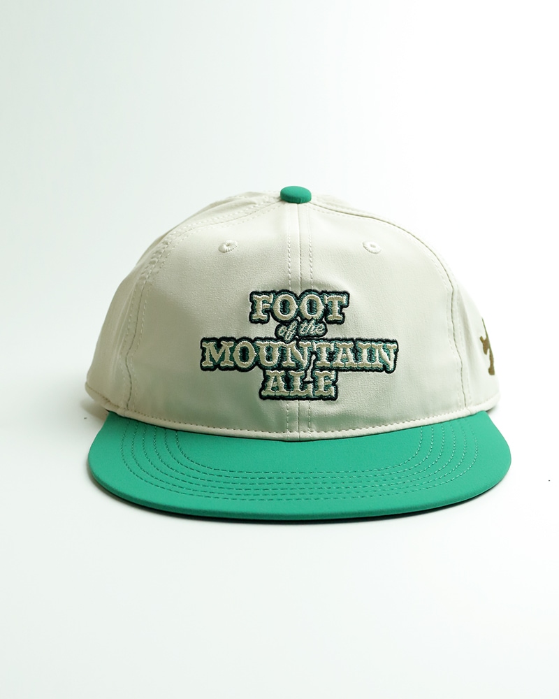 TACOMA FUJI RECORDS FOOT OF THE MOUNTAIN ALE LOGO CAP designed by