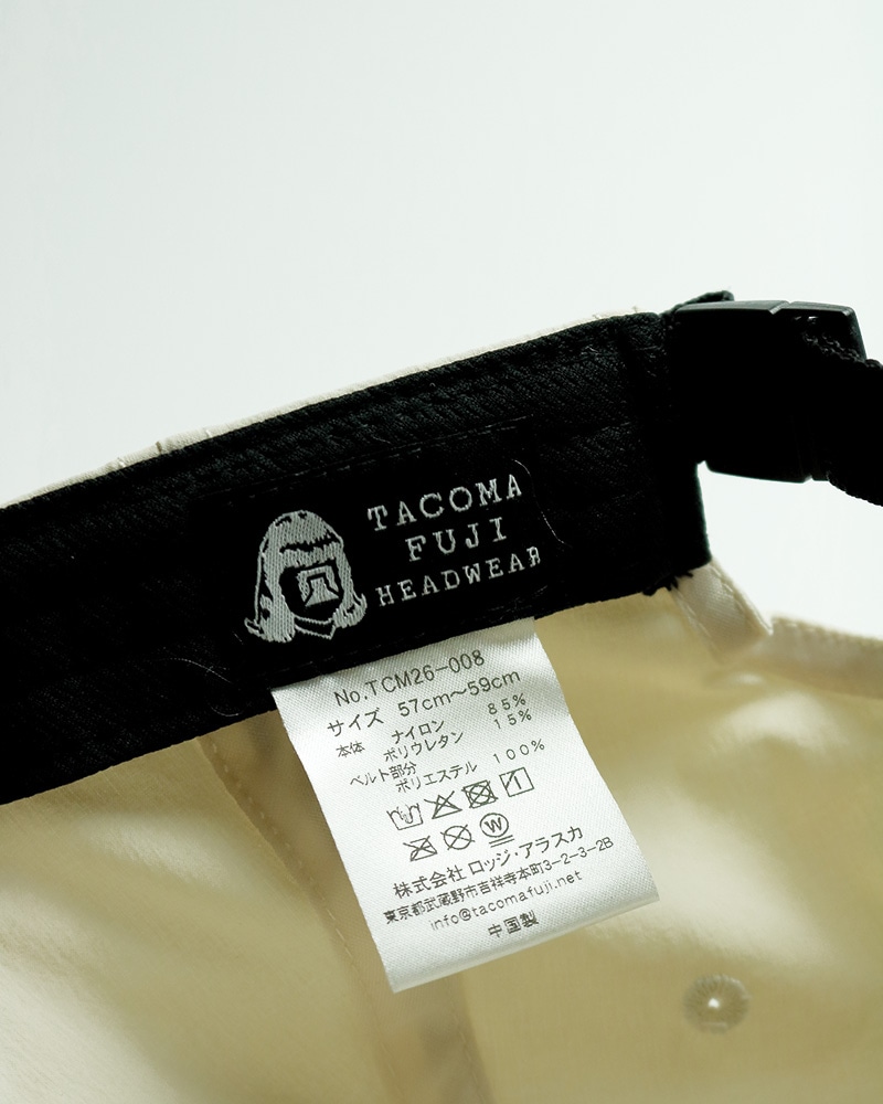 TACOMA FUJI RECORDS FOOT OF THE MOUNTAIN ALE LOGO CAP designed by