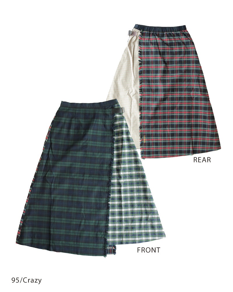 L.L.Bean 5475-1142 / W's Kittery Long Kilt Skirt エルエルビーン