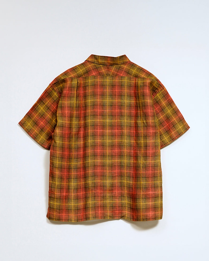 し*じ様 NIGEL CABOURN ナイジェルケーボン チェック柄 半袖シャツ 3_000000008358.jpg?1783410507