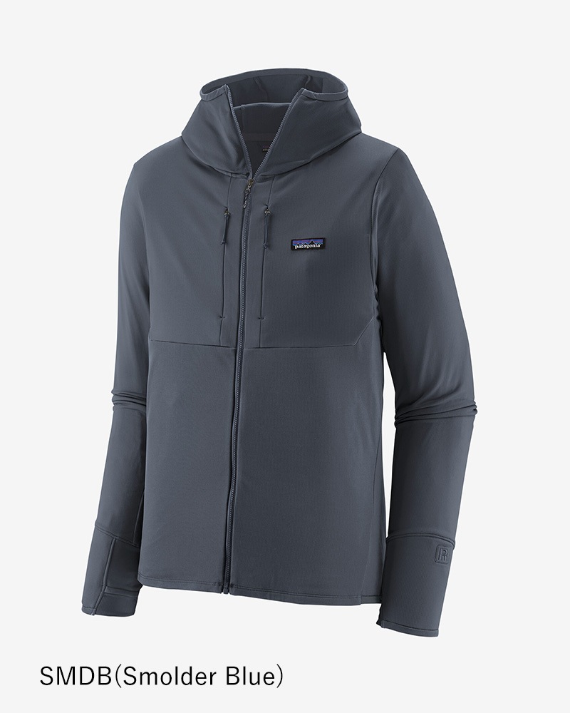 新品)Patagoniaパタゴニア R1エア・フルジップ・フーディ ネイビー 