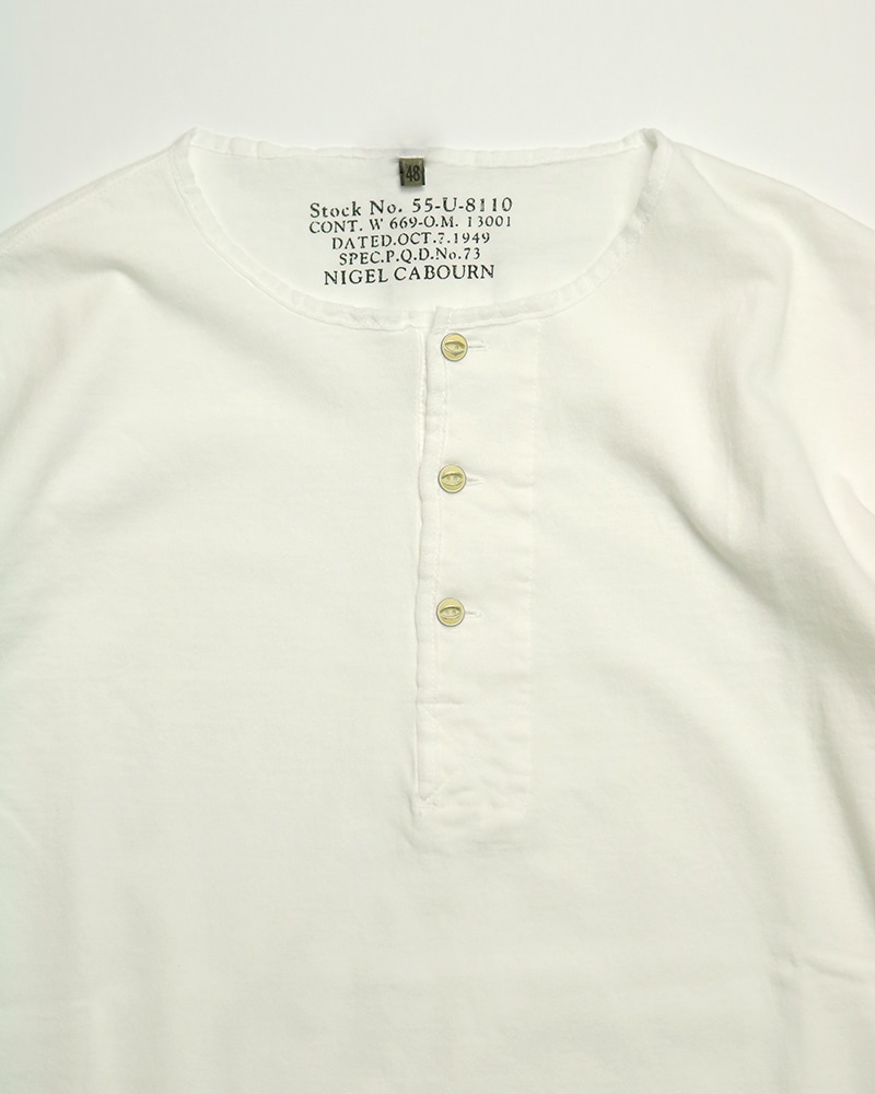 Nigel Cabourn 50s HENLEY NECK SHIRT 80520021025 / ナイジェル