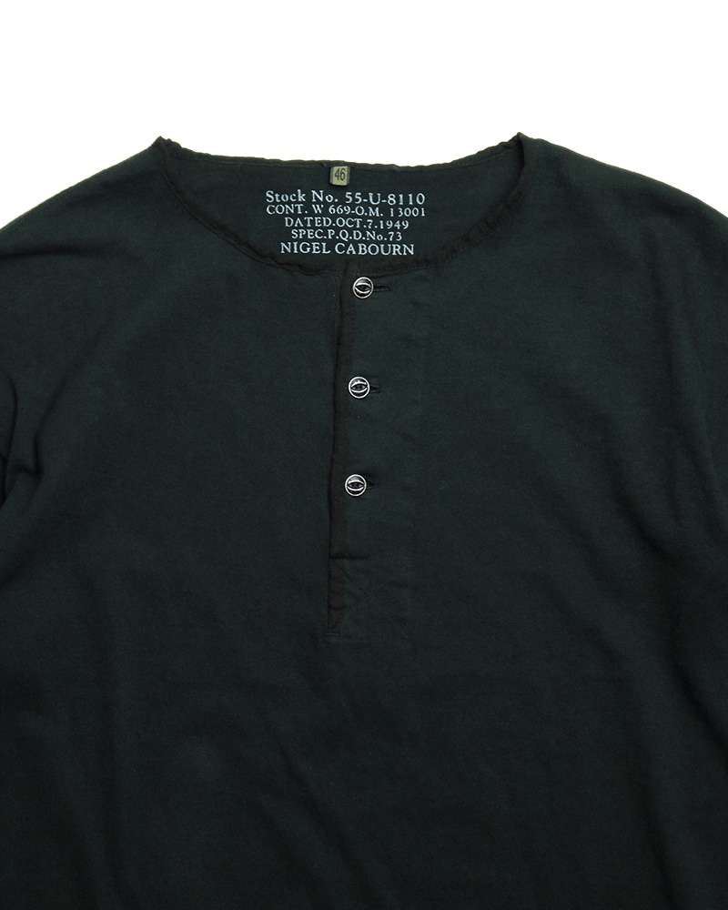 Nigel Cabourn 50s HENLEY NECK SHIRT 80520021025 / ナイジェル