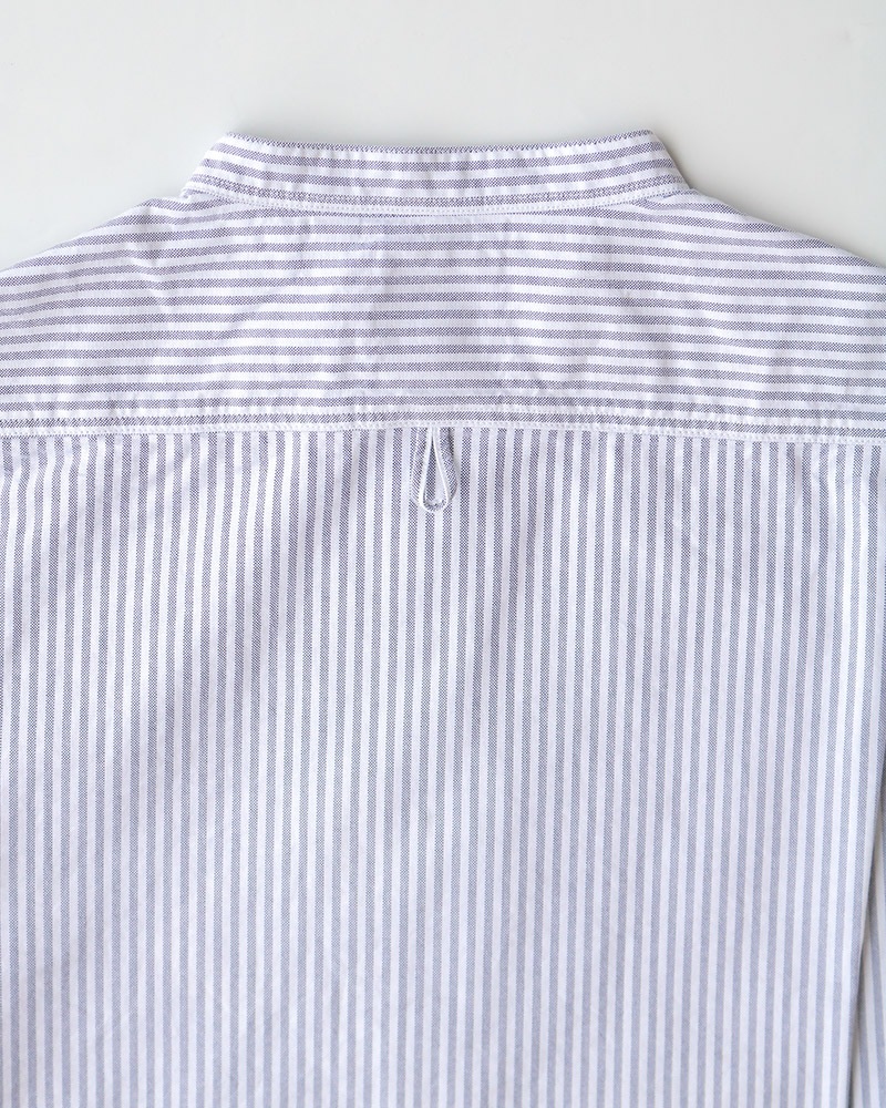 DANTON Women's Oxford Band Collar Shirt #DT-B0279 OXP / ダントン