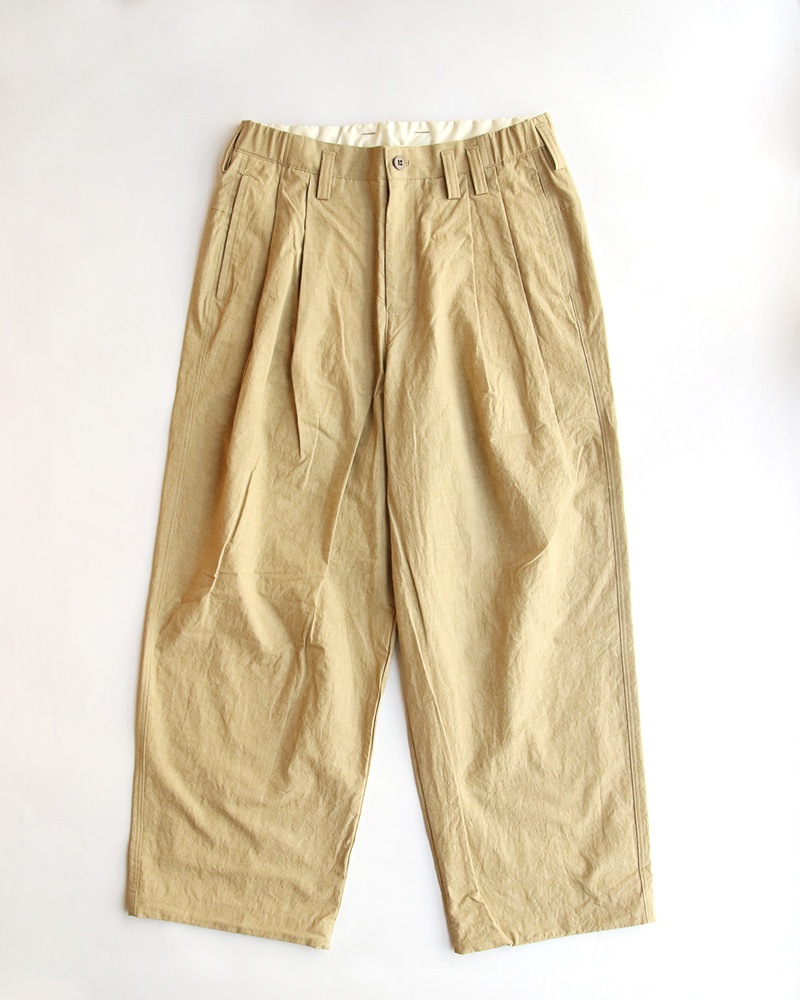GLAUCO コットン バギートラウザーズ Jackman CL Baggy Trouser JM4464 / ジャックマン CL バギー
