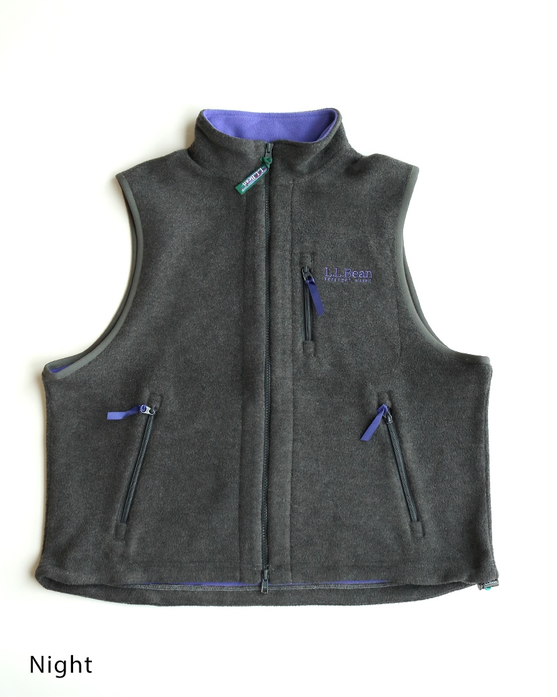 L..L .Bean W's Solon Fleece Fullzip Vest 5575-2135 / エルエル