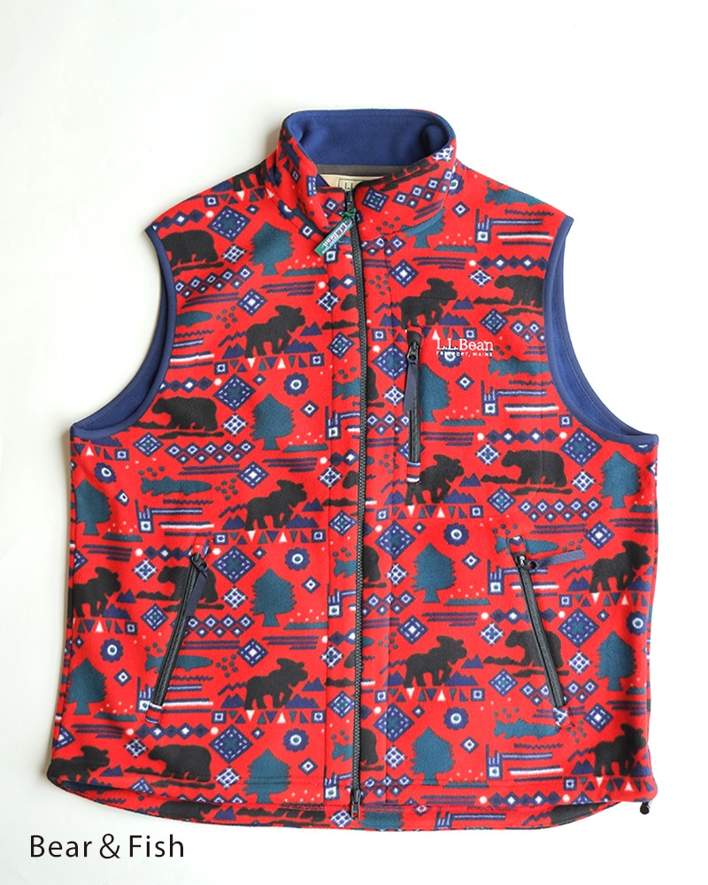 L..L .Bean Solon Fleece Fullzip Vest 5575-2035 / エルエルビーン