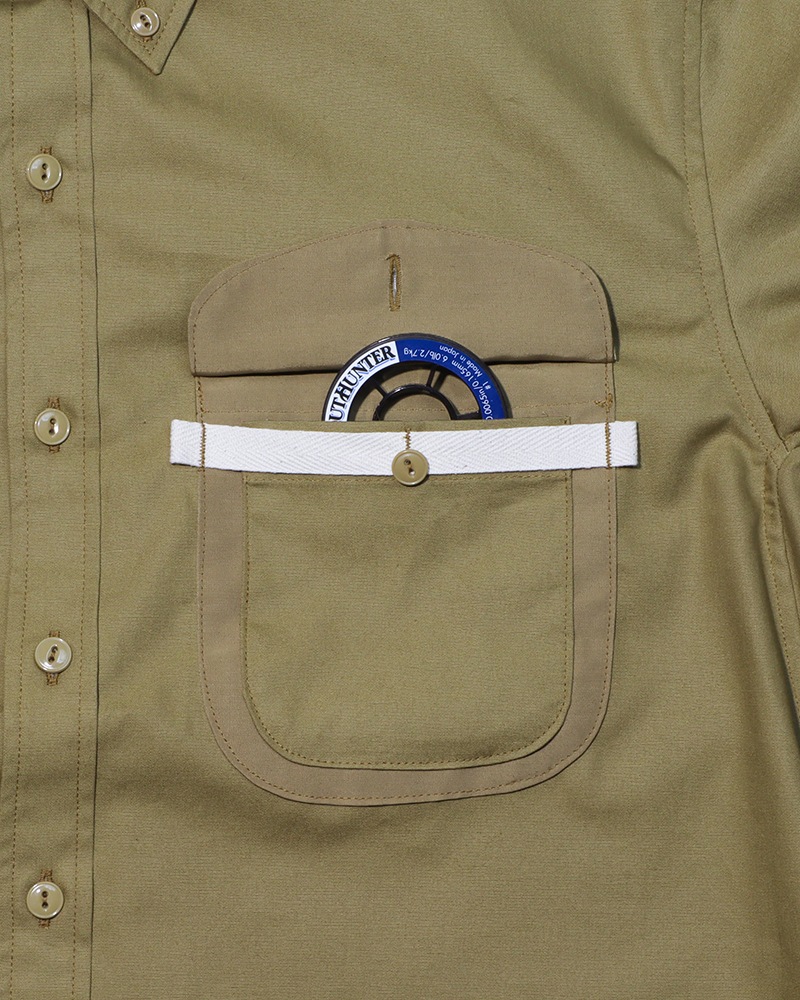 SHAKU HUNTER FIELD SHIRT V.3 COTTON POPLIN / シャクハンター