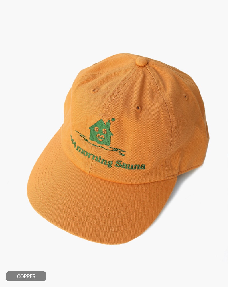 グッドモーニングサウナ ウォッシュド ベースボールキャップ