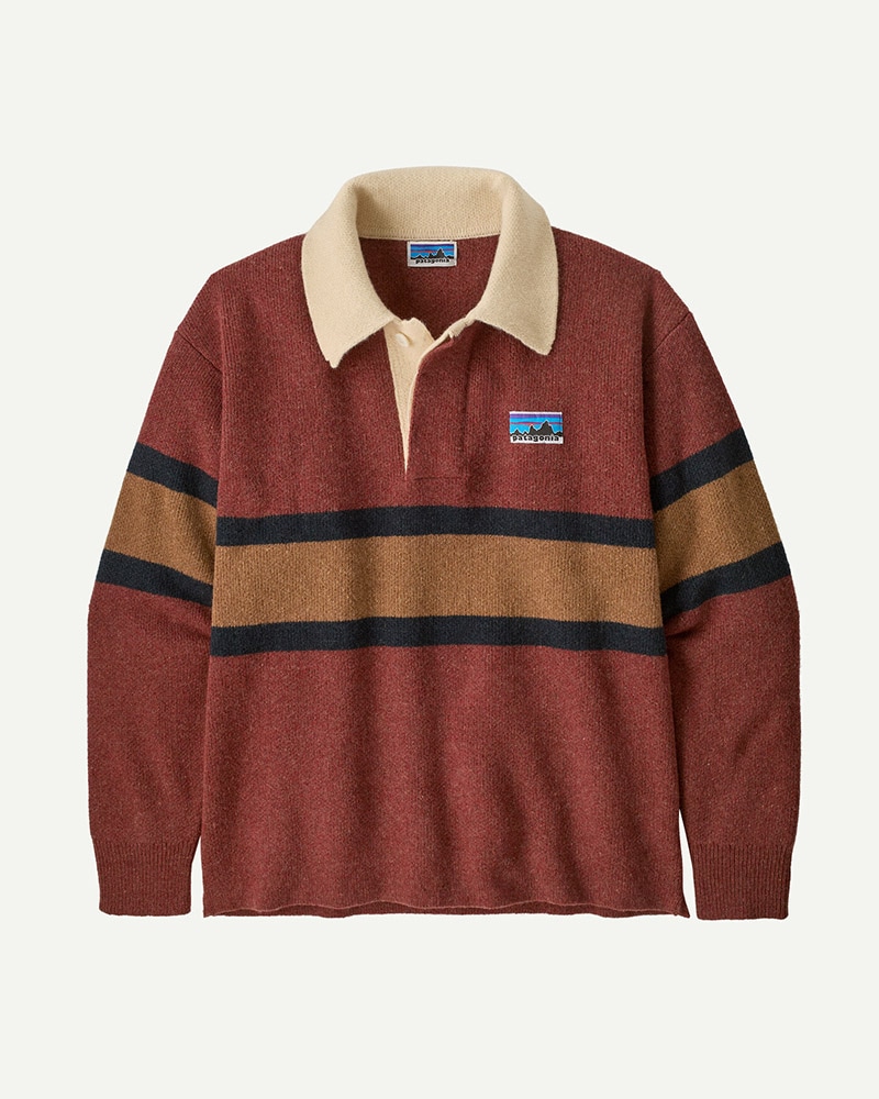 patagonia RECYCLED WOOL-BLEND RUGBY SWEATER 50900