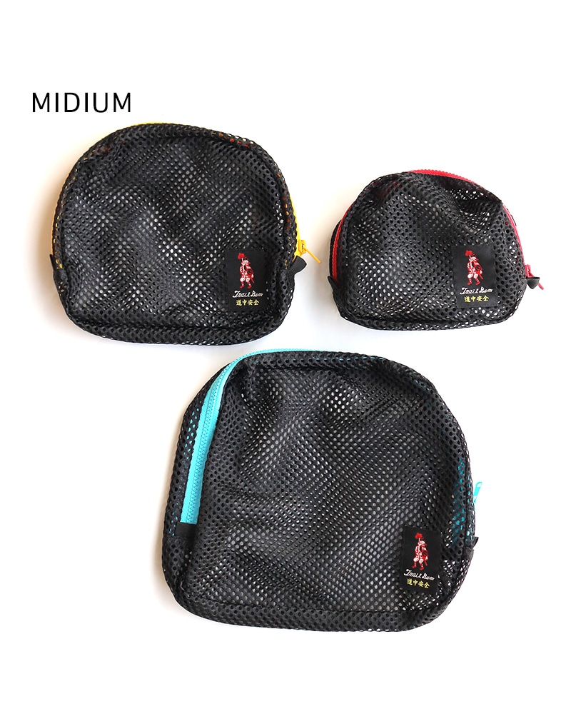 Trail Bum MESH ZIP POUCH MIDIUM 26SSTB080071 / トレイルバム