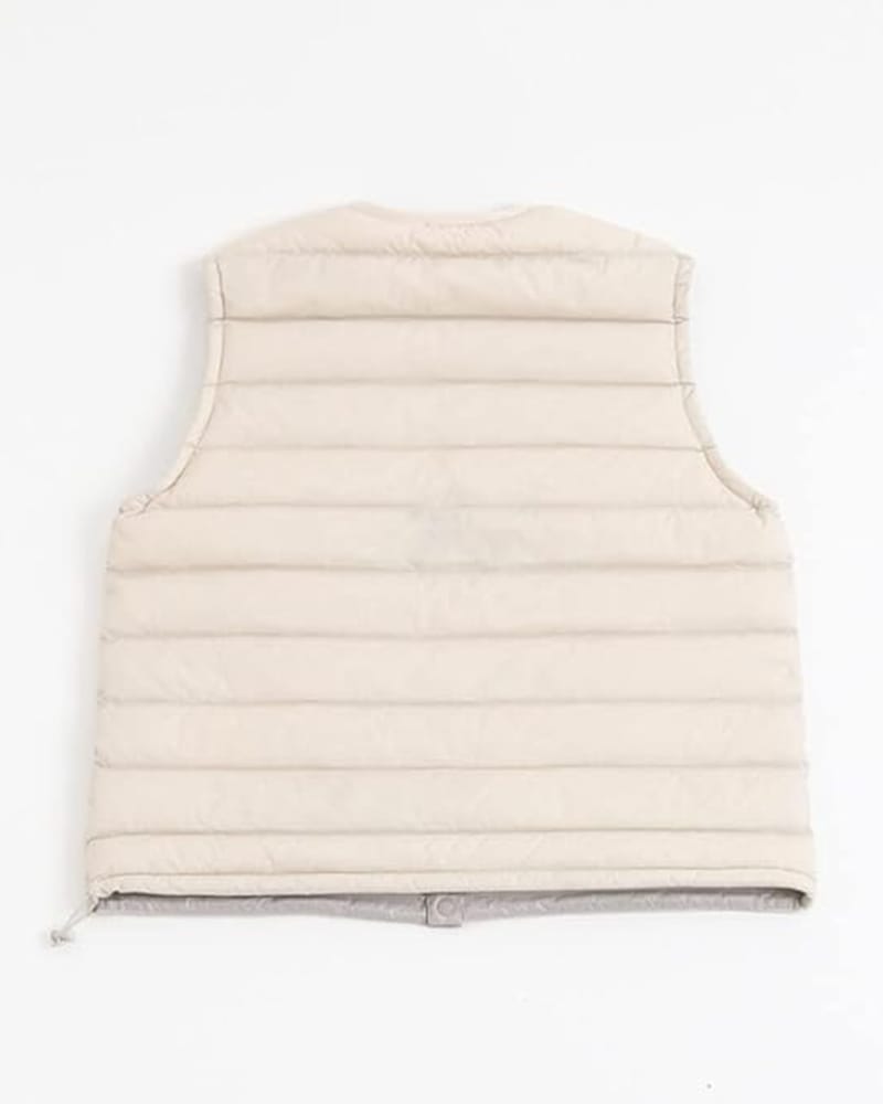 DANTON WOMEN'S CREWNECK INNER DOWN VEST #DT-A0002 NNF / ダントン