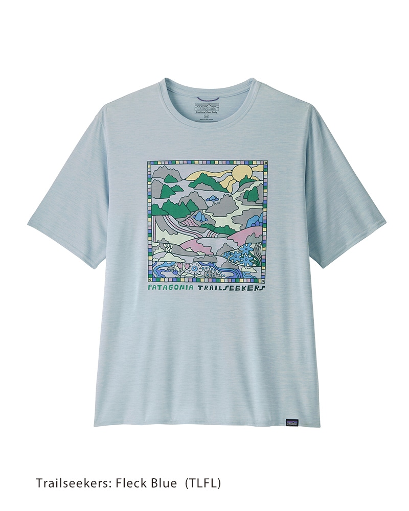 patagonia M's CAP COOL DAILY GRAPHIC SHIRT LANDS 45385