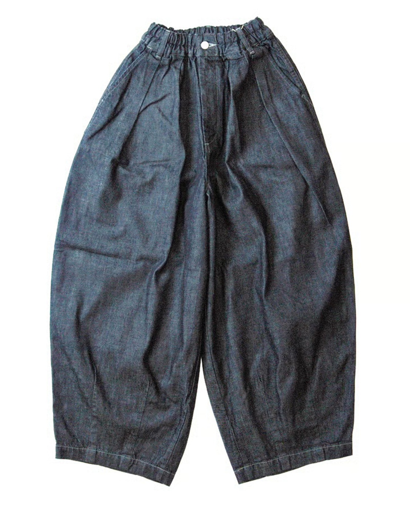 HARVESTY 10oz DENIM CIRCUS PANTS ONE WASH A12626 -98