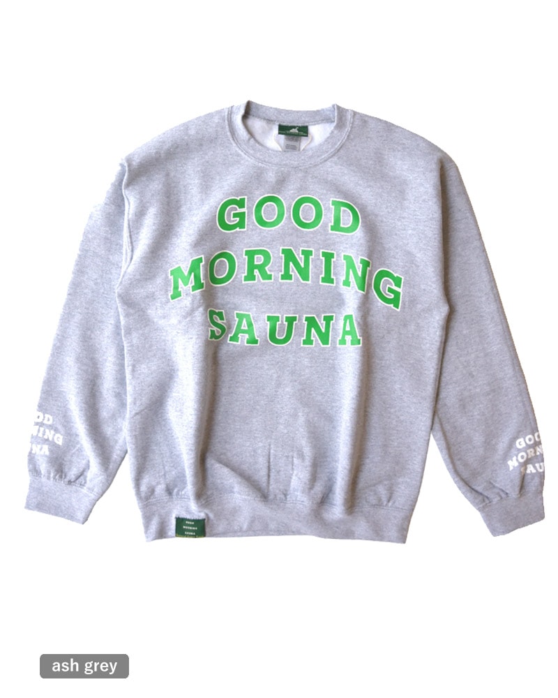 goodness college logo crew neck sweat