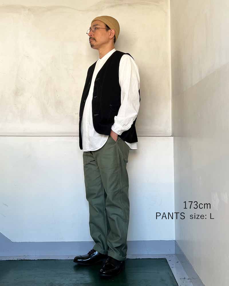 GUNG HO 4POCKET FATIGUE TROUSER GH25S004B / ガンホー 4