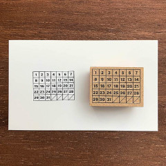 ハビットトラッカー カレンダー型・S（b-001）