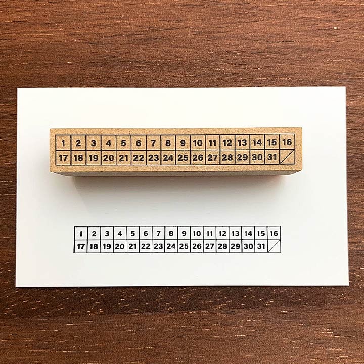 ハビットトラッカー 横長型（b-002）