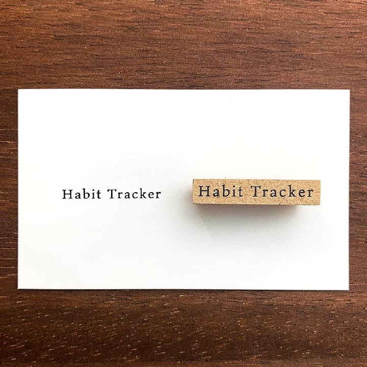 見出しスタンプ Habit Tracker（b-004）