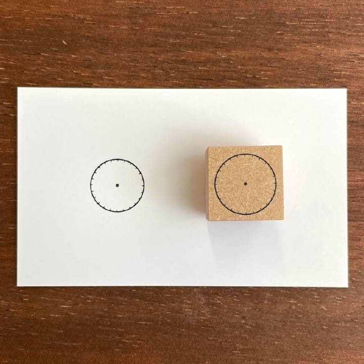 時計 数字なし 24時間表記ver（b-037）