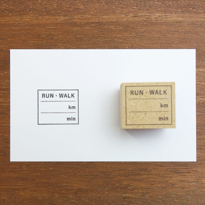 運動の記録 RUN・WARKver（b-070）