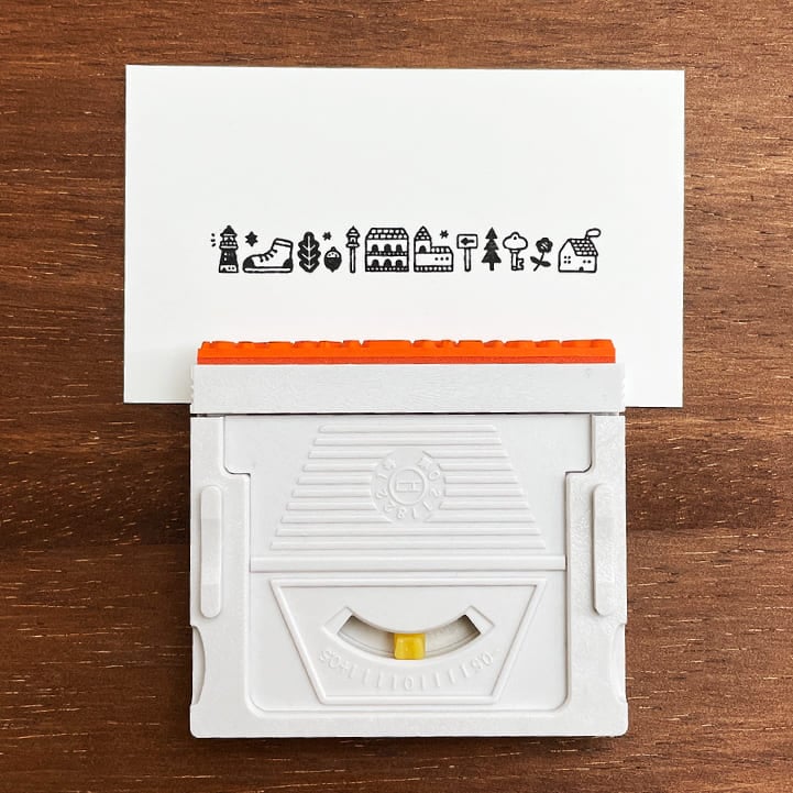 eric 組み合わせスタンプ 街並み サンビー サンカケル コラボ