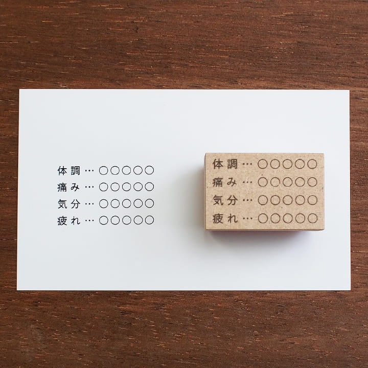 体調の記録B（b-111）