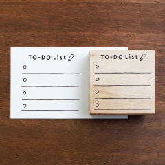 手帳はんこ部 0402 TO DO LIST こどものかお|こどものかお|メーカー・作家で探す
