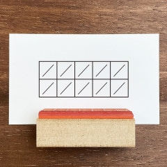 10マスの日付枠（b-187）