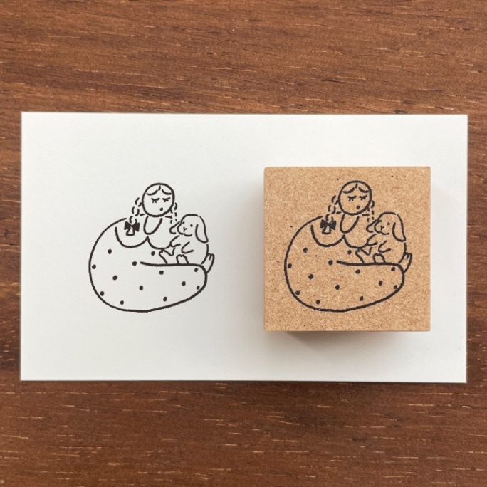 マールちゃん イラストスタンプ いつもいっしょ