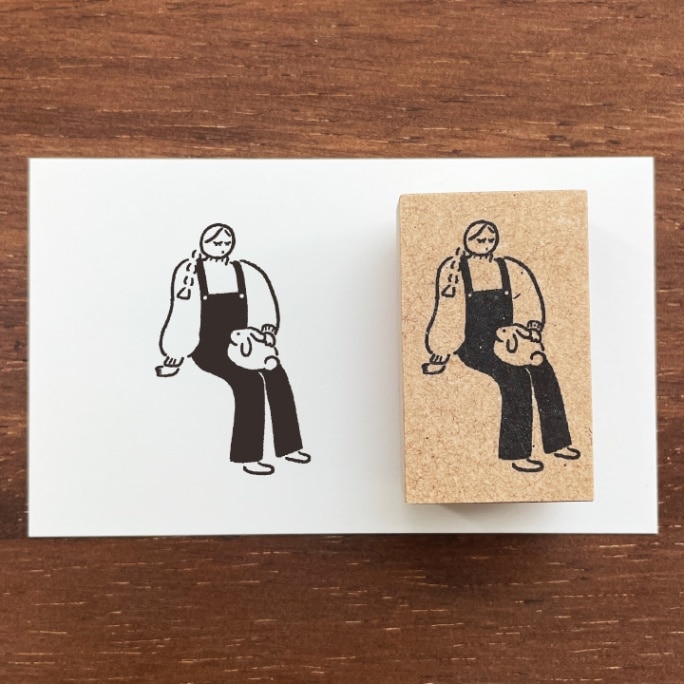 マールちゃん イラストスタンプ のんびり