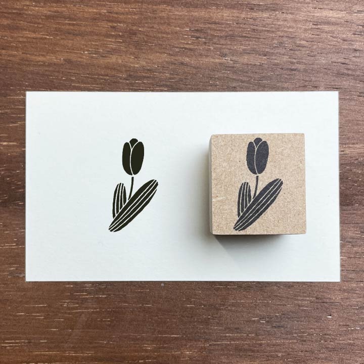 ナカノエミさん監修 イラストスタンプ チューリップ | メーカー・作家