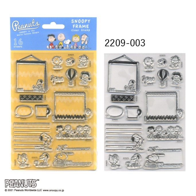 スヌーピー クリアスタンプシート 003 こどものかお | メーカー