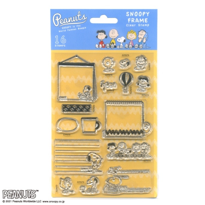 スヌーピー クリアスタンプシート 003 こどものかお | メーカー・作家