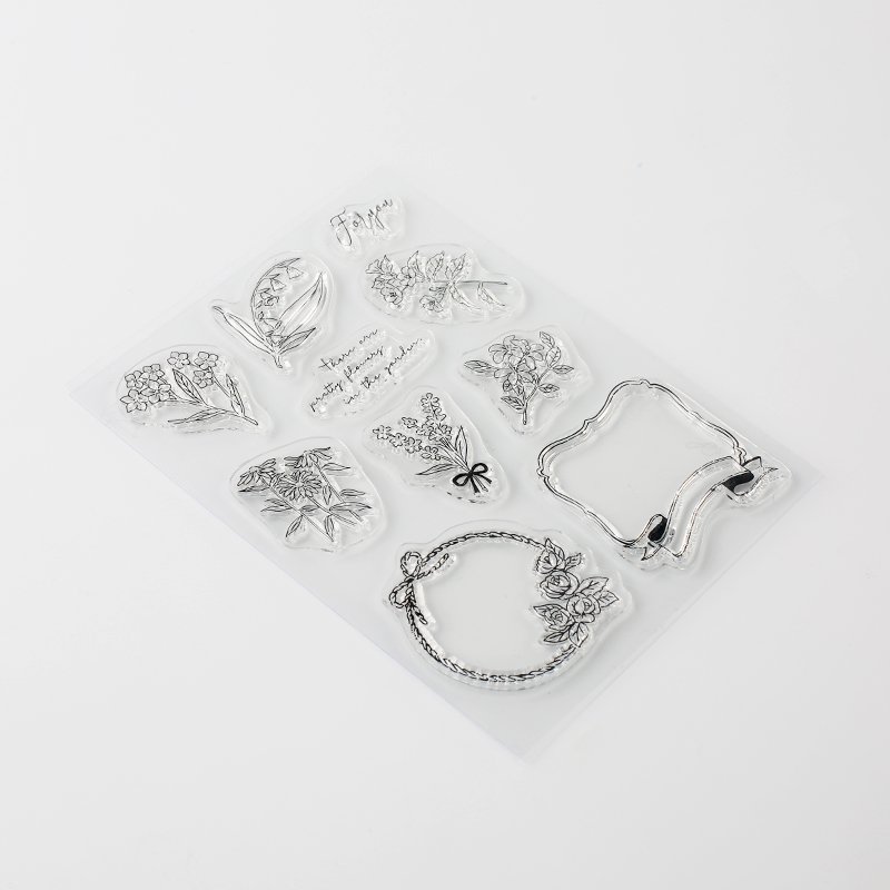 クリアスタンプ ヴィンテージフラワー BGM | メーカー・作家で探す,BGM