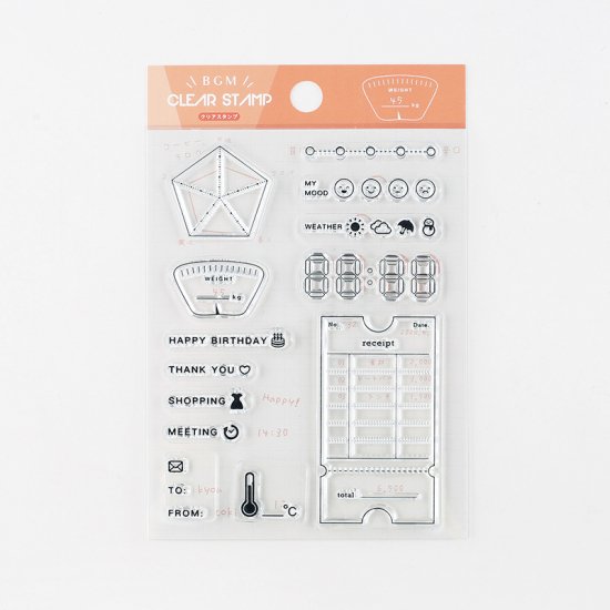 クリアスタンプ キロク・メモ BGM