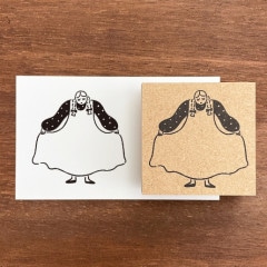 マールちゃん フレームスタンプL おじぎ