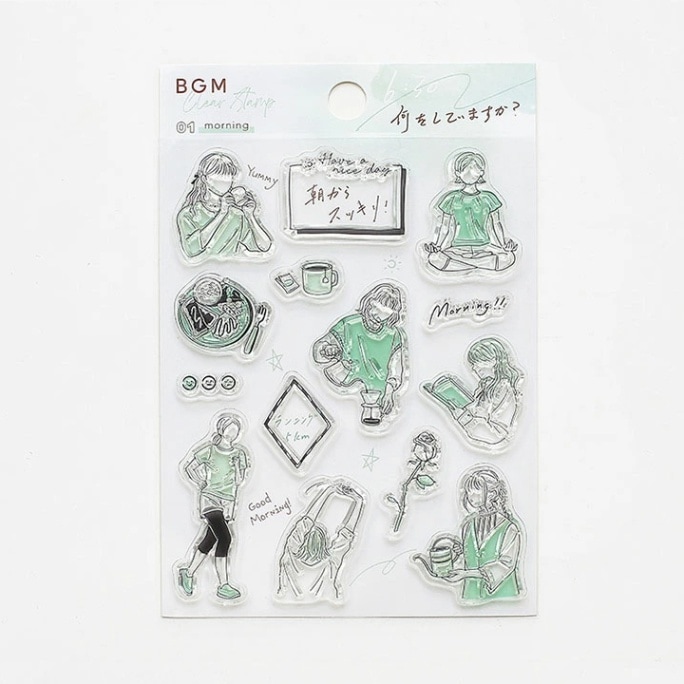 クリアスタンプ 大人女子・朝活 BGM