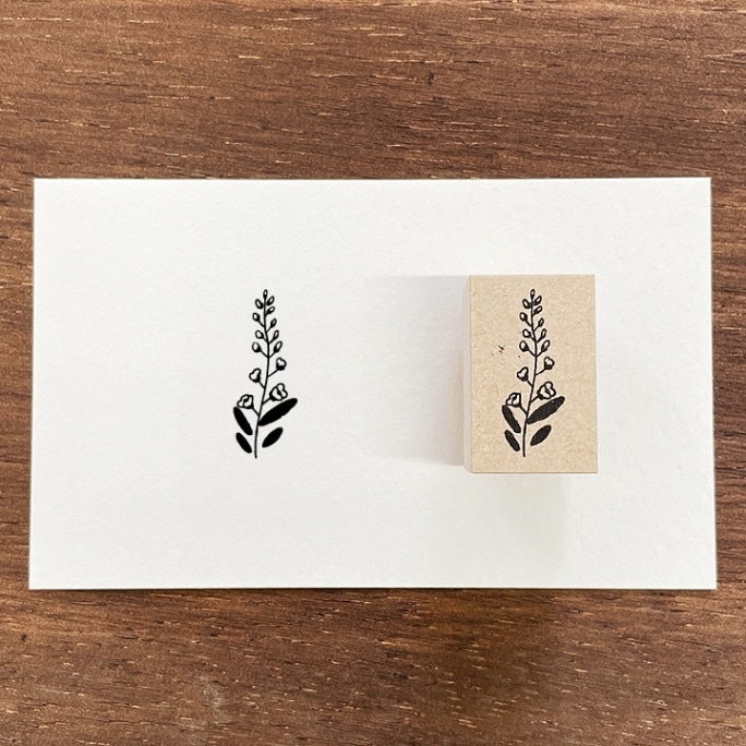 ナカノエミさん監修 イラストスタンプ ヌマトラノオ