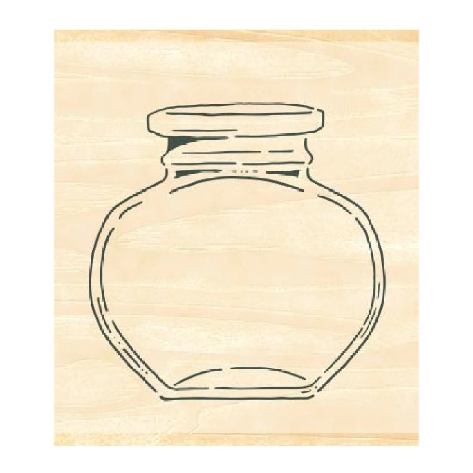 インクのあいぼう ガラス瓶 40×35×20mm ビバリー