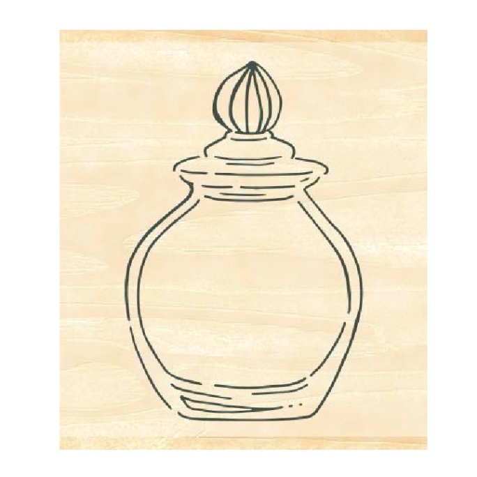 インクのあいぼう ふたつきガラス瓶 40×35×20mm ビバリー