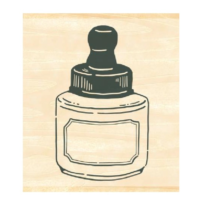 インクのあいぼう スポイトインク瓶 40×35×20mm ビバリー